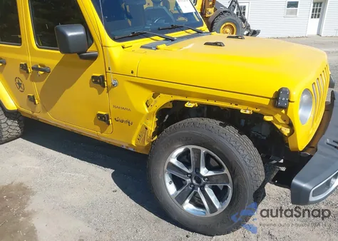 2019 Jeep Wrangler Unlimited Sahara 4X4 from USA, damaged, VIN 1C4HJXEG4KW536741
